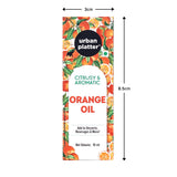 Urban Platter Orange Oil, 10ml (Citrus & Zesty | Natural Flavour | With a dropper)