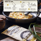 Urban Platter Shirataki Short-Grain Rice, 270g [Ultra Low-carb, Low-calorie, Keto-friendly, Fat-Free, Gluten-Free Alternative to Rice]