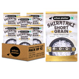 Urban Platter Shirataki Short-grain Rice, 220g [Pack of 12] [Ultra Low-carb, Low-calorie, Keto-friendly, Fat-Free, Gluten-Free Alternative to Rice]
