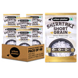 Urban Platter Shirataki Short-grain Rice, 220g [Pack of 48] [Ultra Low-carb, Low-calorie, Keto-friendly, Fat-Free, Gluten-Free Alternative to Rice]