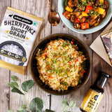 Shirataki Short-Grain Rice, 220g, Pack of 3 (Ultra Low-carb, Low-calorie, Keto-friendly, Fat-free, Gluten-free Alternative to Rice)