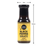 Urban Platter Black Pepper Sauce, 225g [Great for Stir Fry, Asian Savoury Robust Taste]