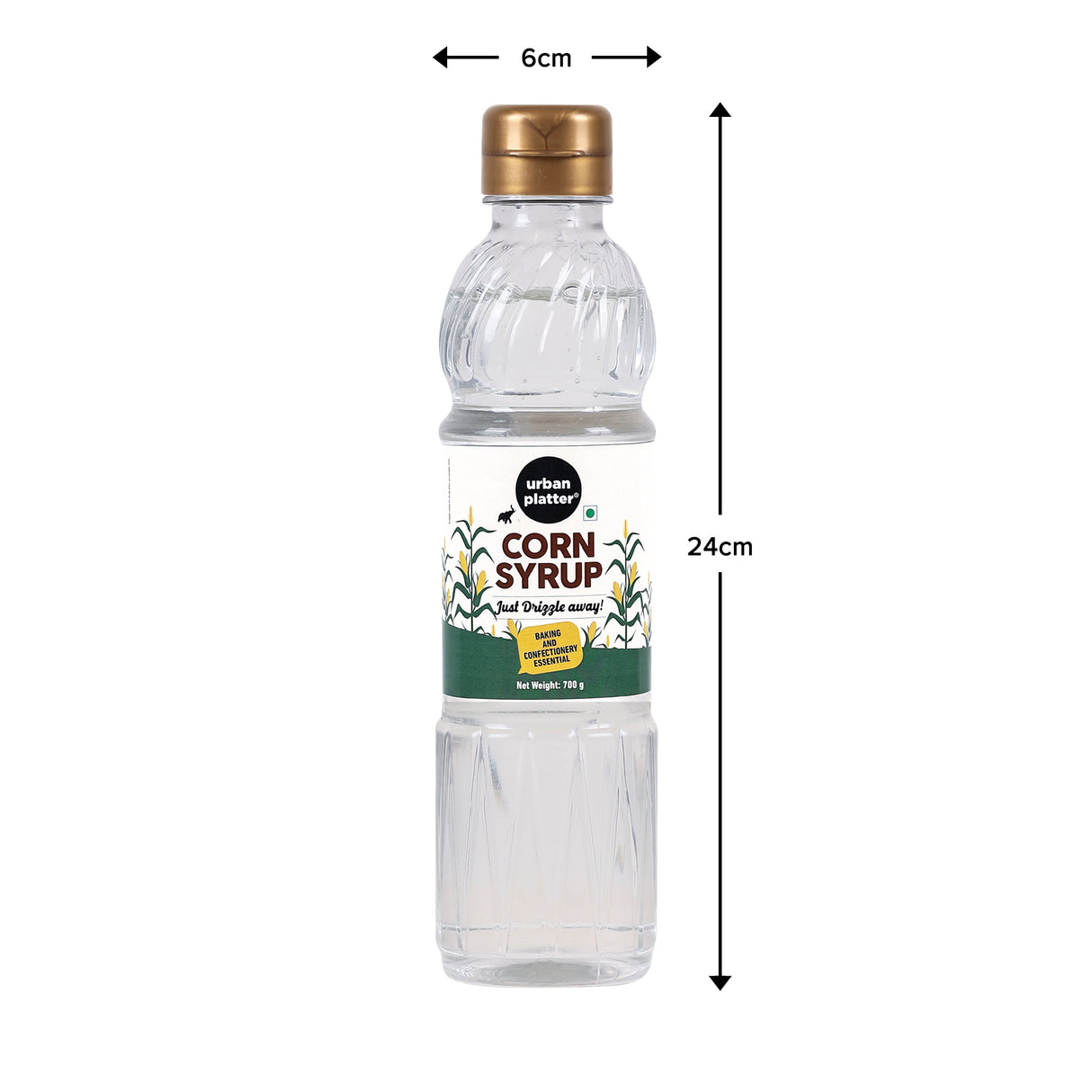 Urban Platter Corn Syrup, 700g (Non-GMO, Perfect for Baking and desserts, Product of South Korea)