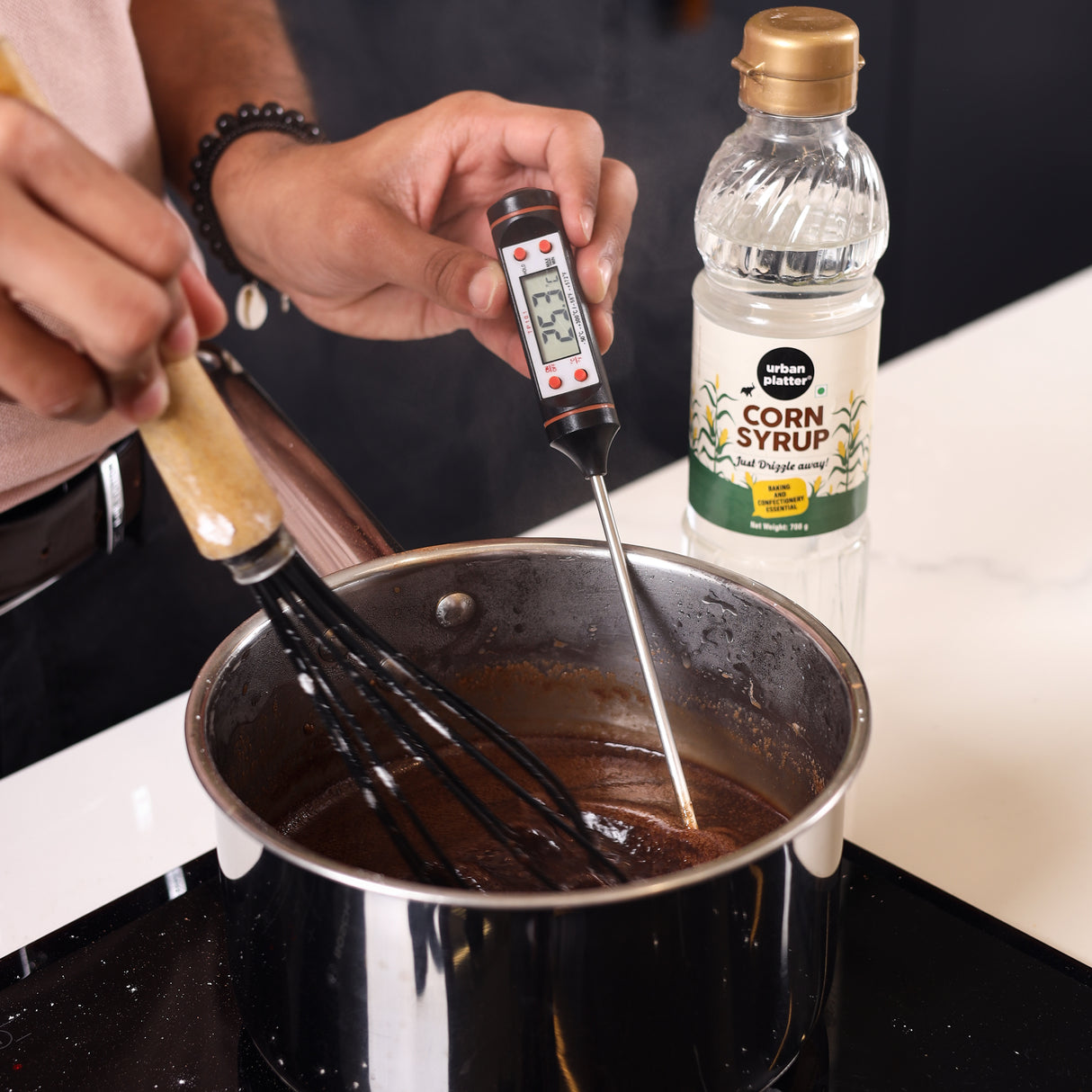 Urban Platter Corn Syrup, 700g (Non-GMO, Perfect for Baking and desserts, Product of South Korea)