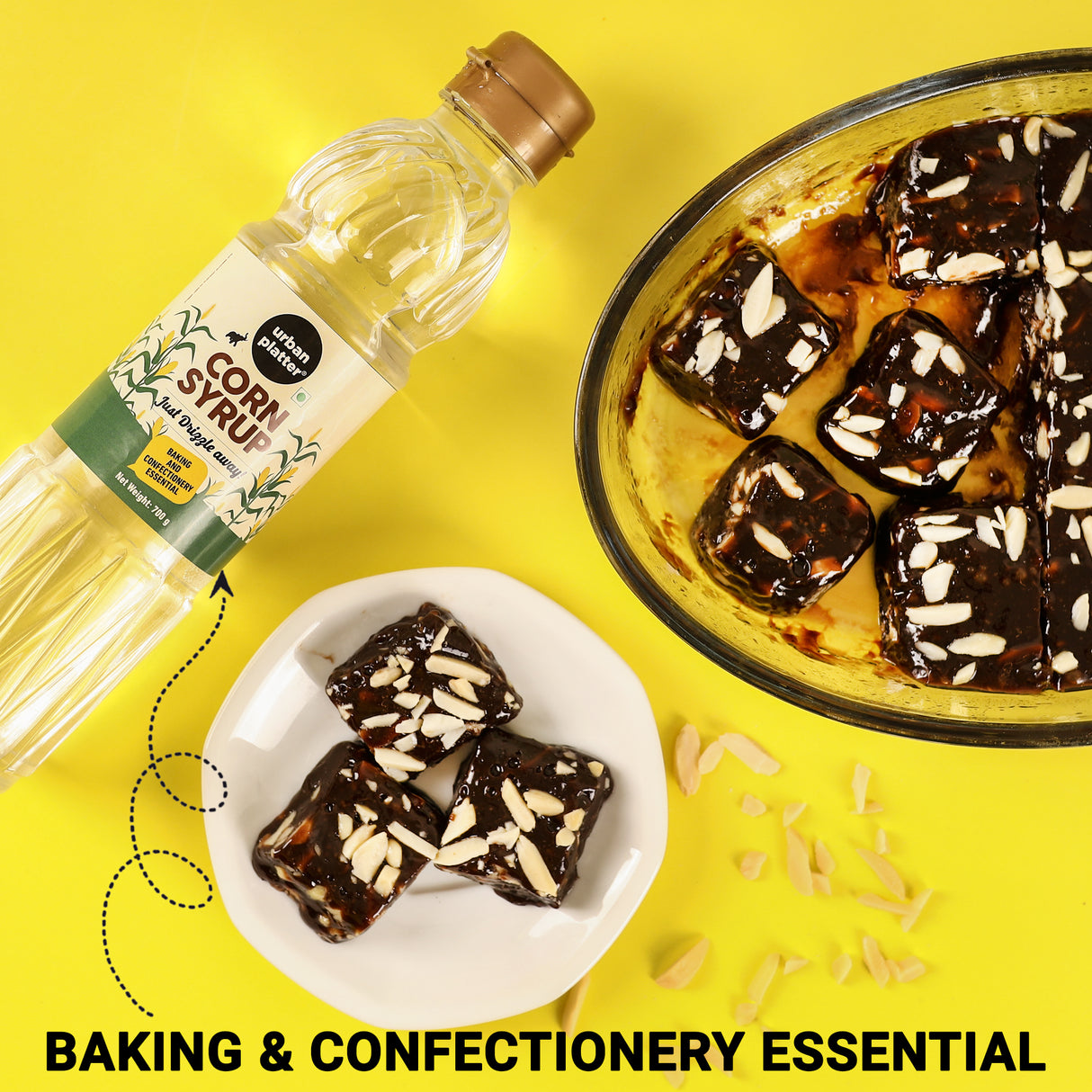 Urban Platter Corn Syrup, 700g (Non-GMO, Perfect for Baking and desserts, Product of South Korea)