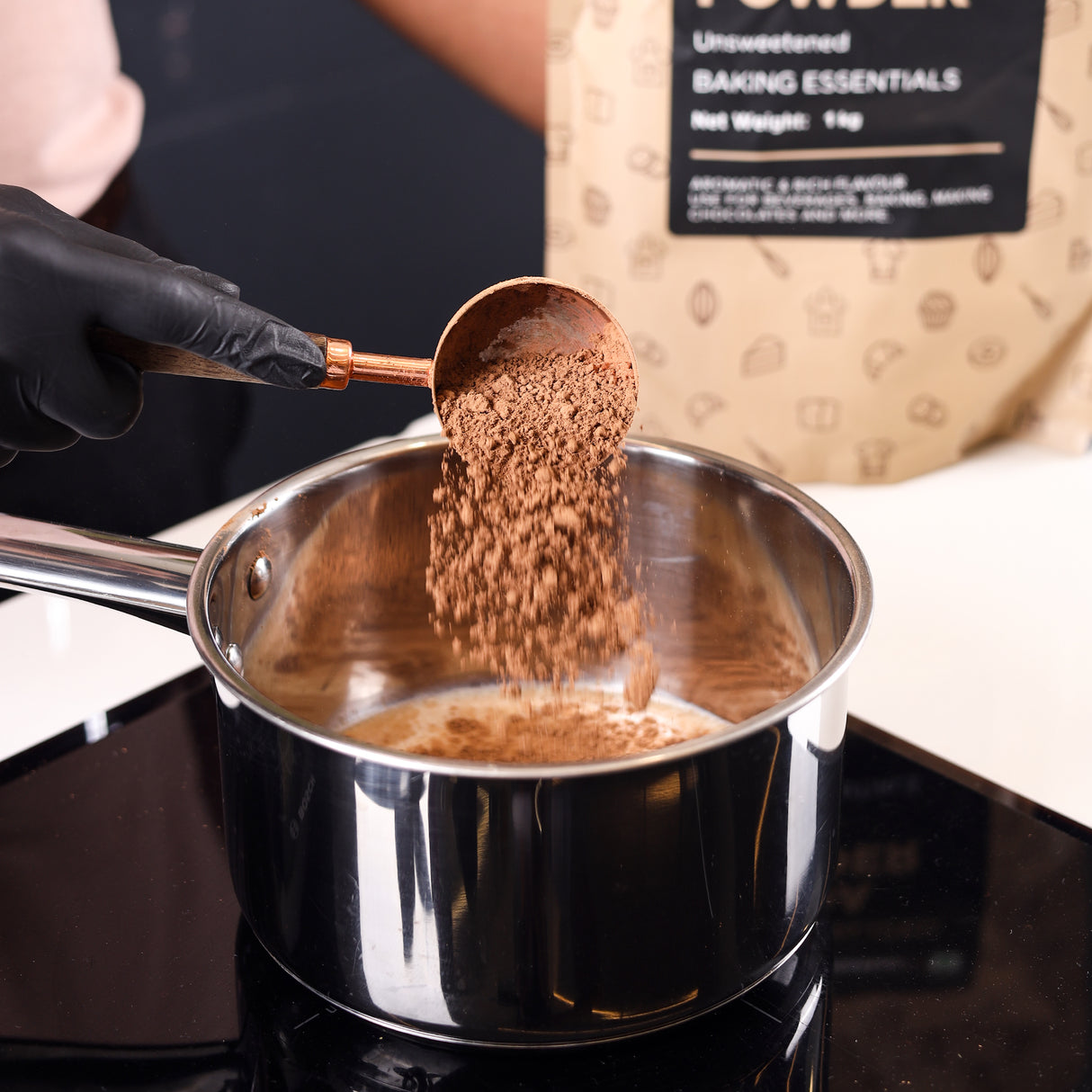 Urban Platter Natural Unsweetened Non Alkalized Cocoa Powder, 1Kg