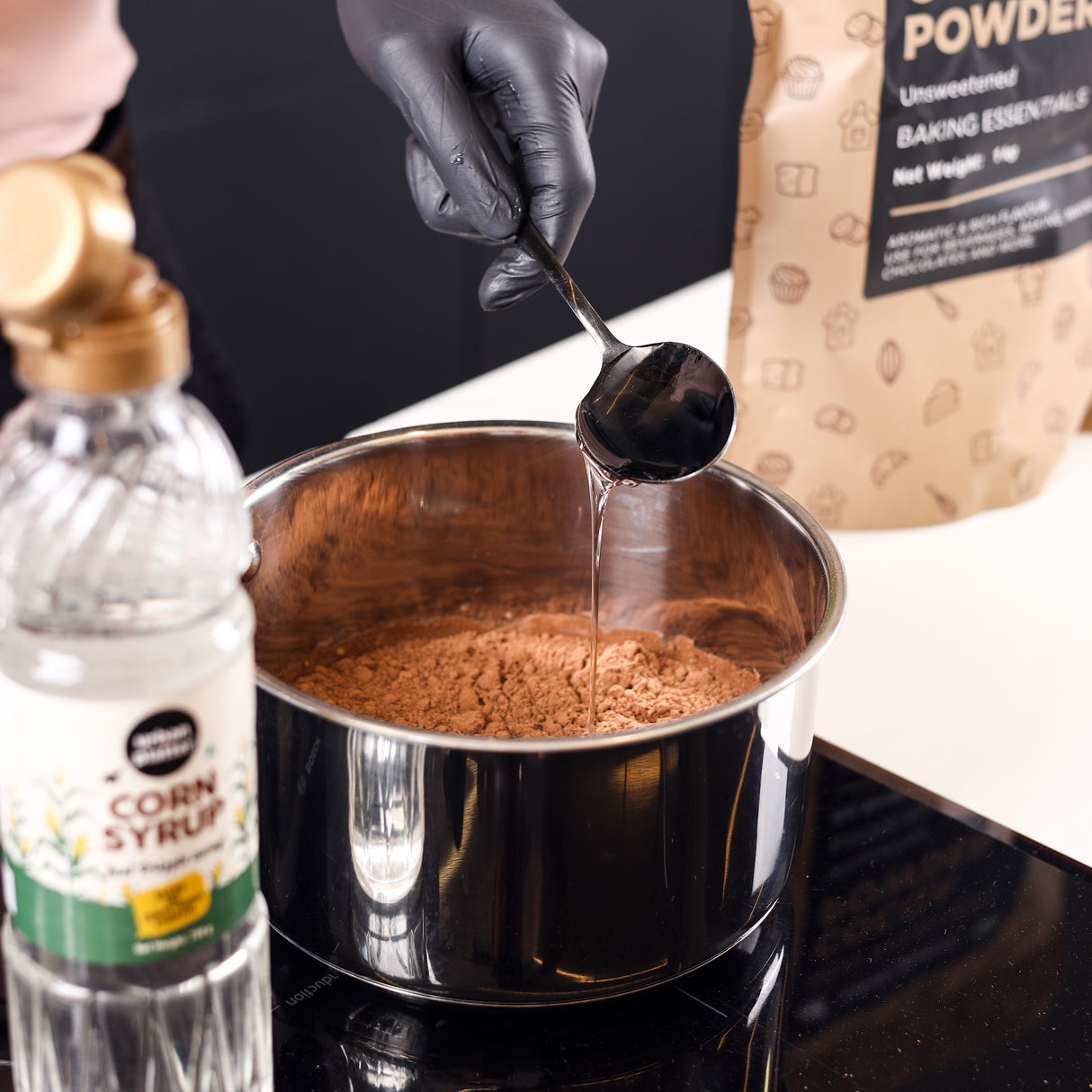 Urban Platter Natural Unsweetened Non Alkalized Cocoa Powder, 1Kg