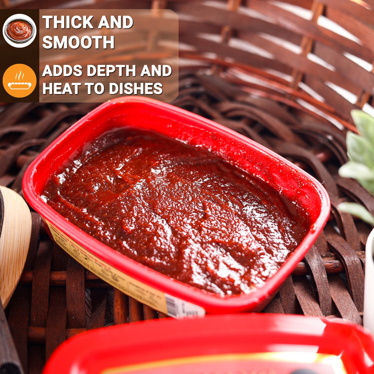 Urban Platter Classic Korean Gochujang, (Plant-Based Fermented Hot Chilli Paste | Unique Umami Flavour | Essential for Korean Cooking)