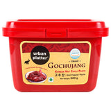 Urban Platter Classic Korean Gochujang, 500g (Plant-Based Fermented Hot Chilli Paste | Unique Umami Flavour | Essential for Korean Cooking)