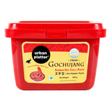 Korean Gochujang Paste 500g (Fermented Chilli Paste, Spicy-Sweet Umami, Plant-Based, For Bibimbap & Tteokbokki)