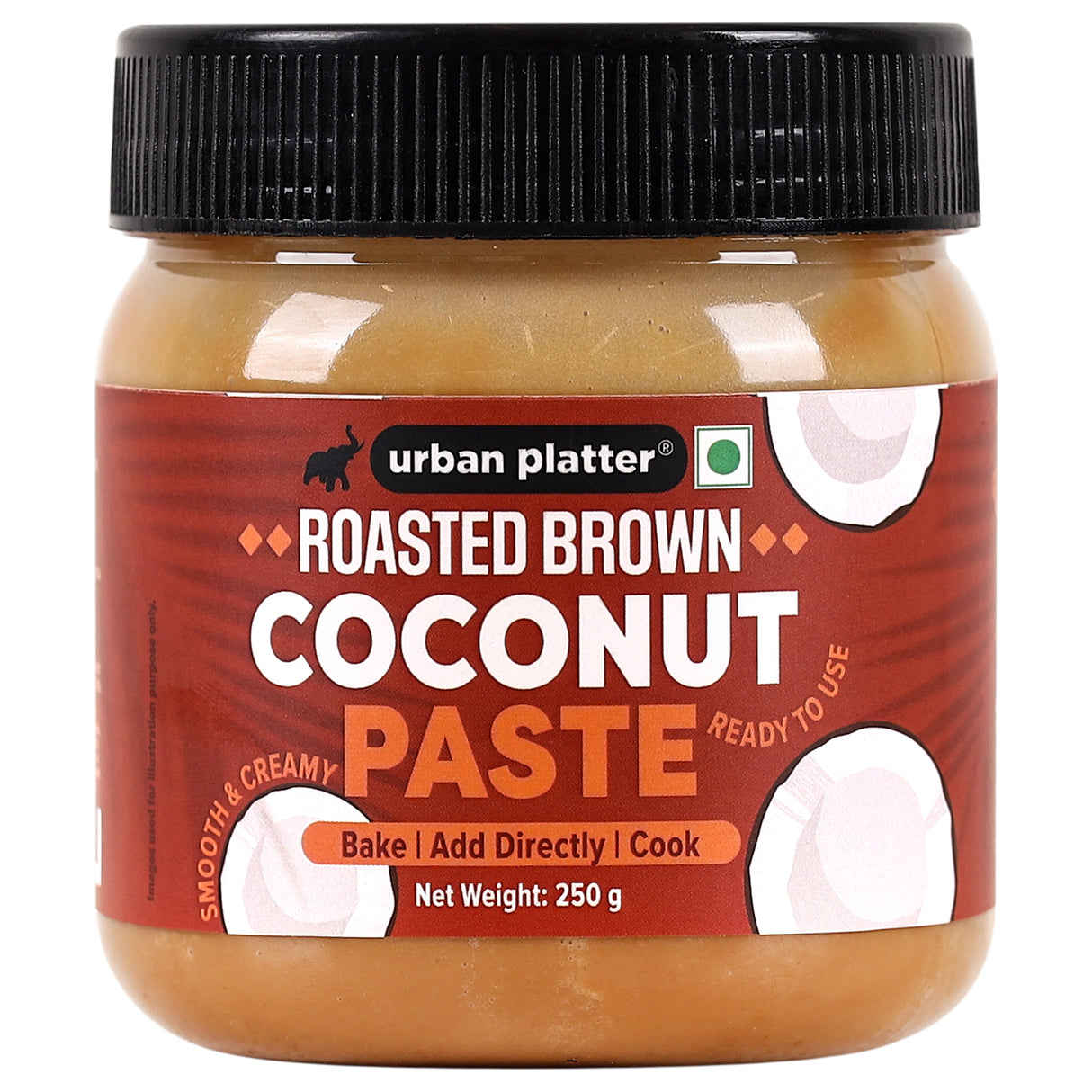 Urban Platter Roasted Brown Coconut Paste (Ready to Eat)