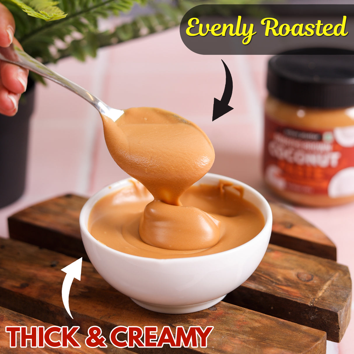 Urban Platter Roasted Brown Coconut Paste (Ready to Eat)