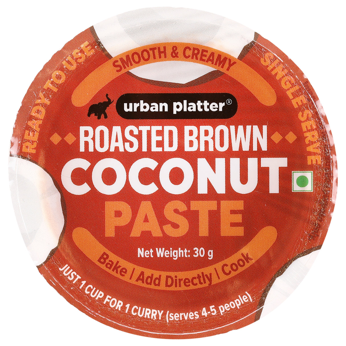 Urban Platter Roasted Brown Coconut Paste (Ready to Eat)