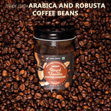 Urban Platter Instant Royal Vanilla Coffee Powder, 75g (Flavoured Instant Coffee | Blend of Robusta and Arabica Beans | Makes 25 Cups | Caramel Flavour)