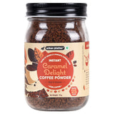 Urban Platter Instant Caramel Delight Coffee Powder, 75g (Flavoured Instant Coffee | Blend of Arabica and Robusta Coffee Beans | Makes 25 cups | Caramel Flavour)