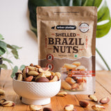 Urban Platter Brazil Nuts, (Rich in Selenium | Superfood | Have 1 Daily | Product of Peru)