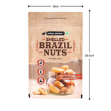 Urban Platter Brazil Nuts, (Rich in Selenium | Superfood | Have 1 Daily | Product of Peru)