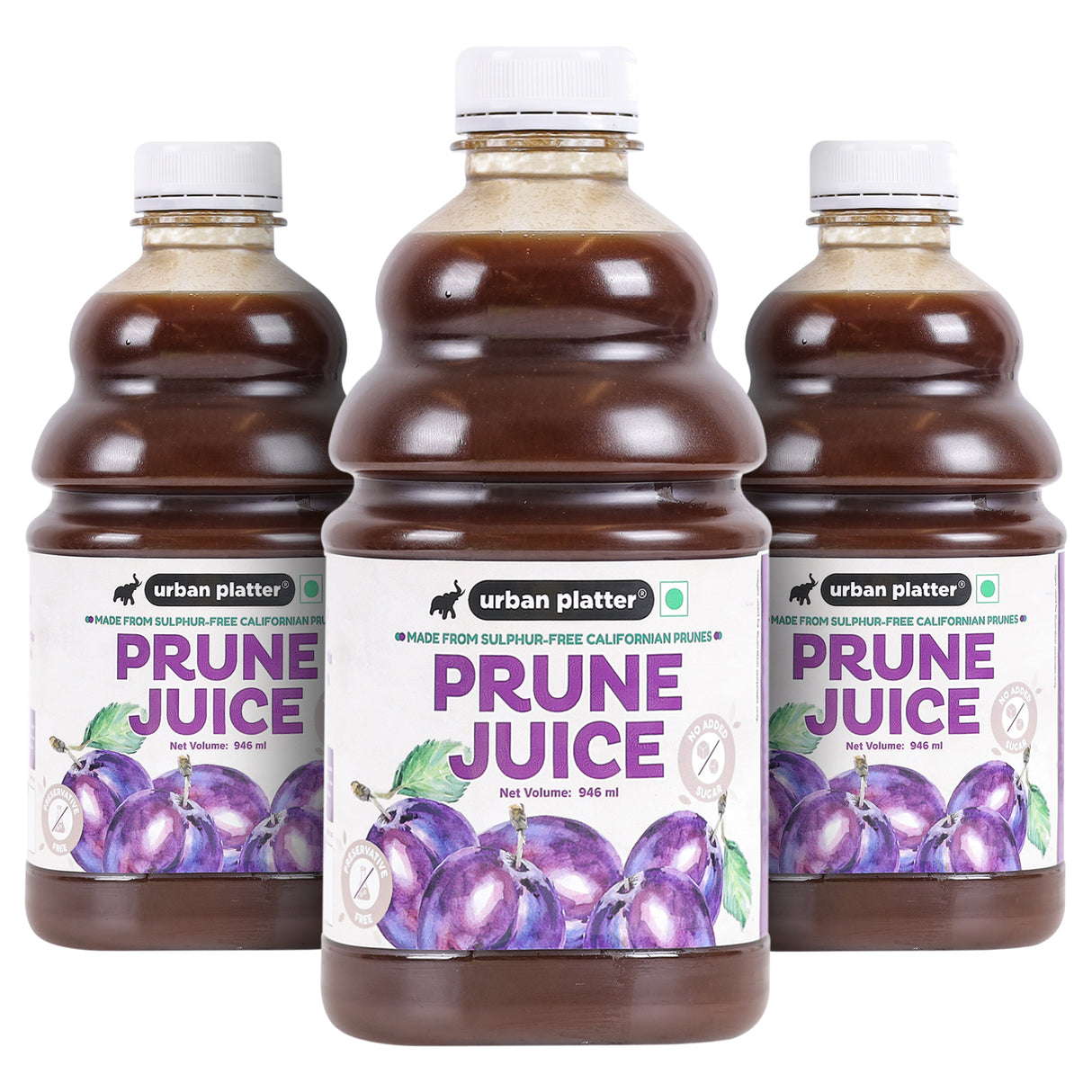 Urban Platter Prune Juice, (No preservatives | No Added Sugar)