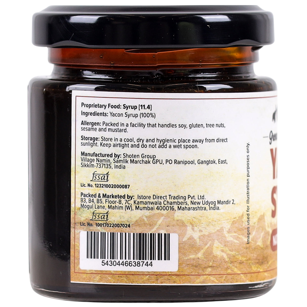 Urban Platter Yacon Syrup, 150g (100% Natural Sweetener | Made in Sikkim | Low Glycemic Index* | Prebiotic | Sugar Substitute )