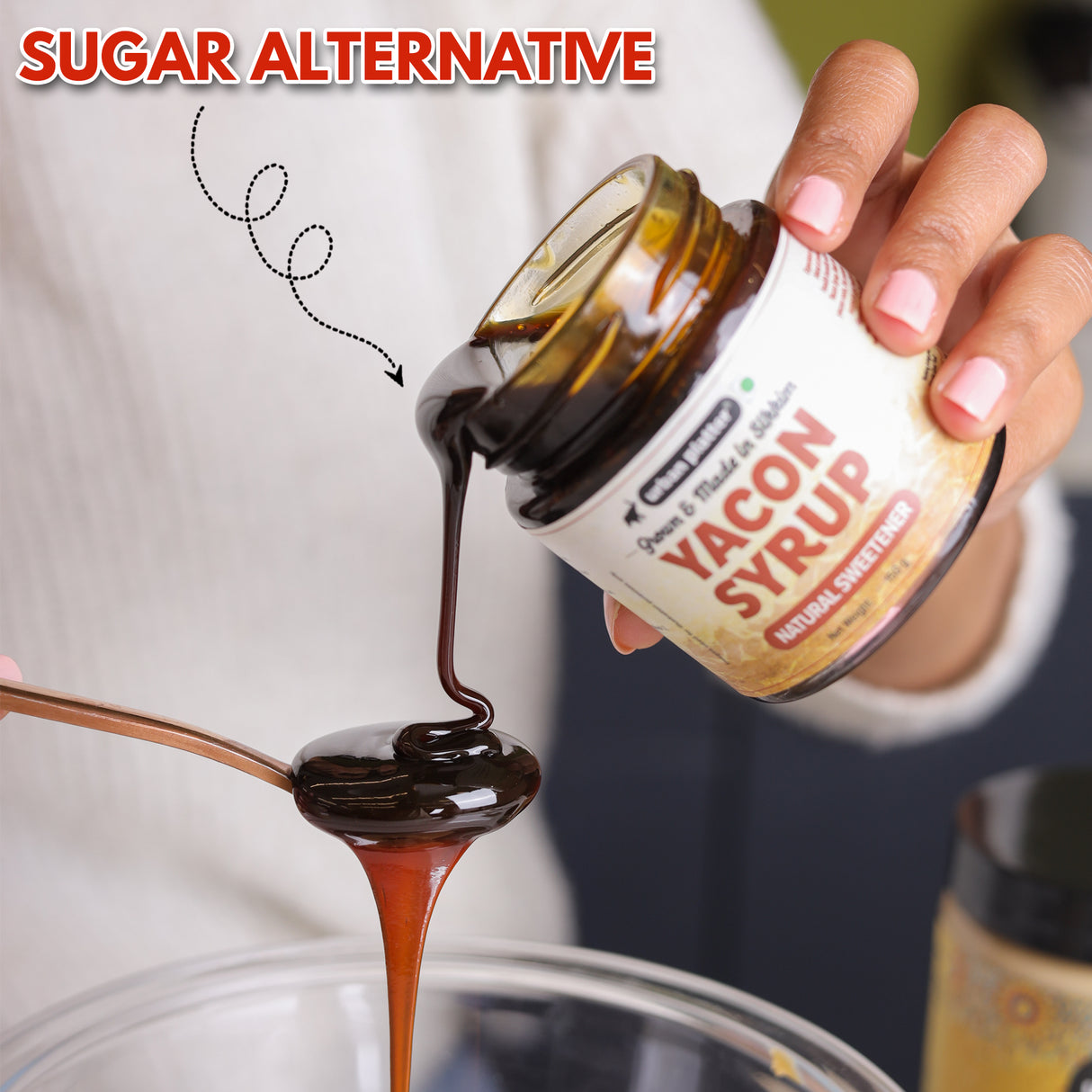 Urban Platter Yacon Syrup, 150g (100% Natural Sweetener | Made in Sikkim | Low Glycemic Index* | Prebiotic | Sugar Substitute )