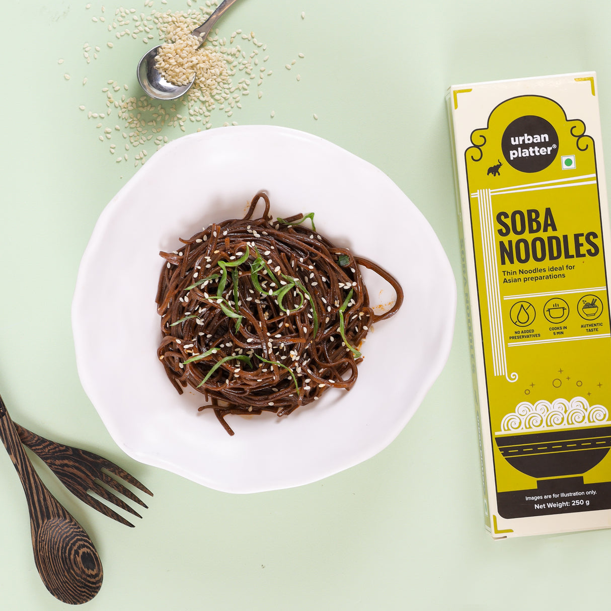 Urban Platter Soba Noodles, 250g (Ideal for Asian Preparations, No Added Preservatives) - product image 8