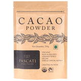 Pascati Organic Non-Alkalised Cacao Powder, 250g [Unsweetened]