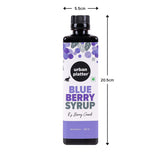 Urban Platter Blueberry Syrup, 500ml (Thick, Made From Real Fruits) - product image 7