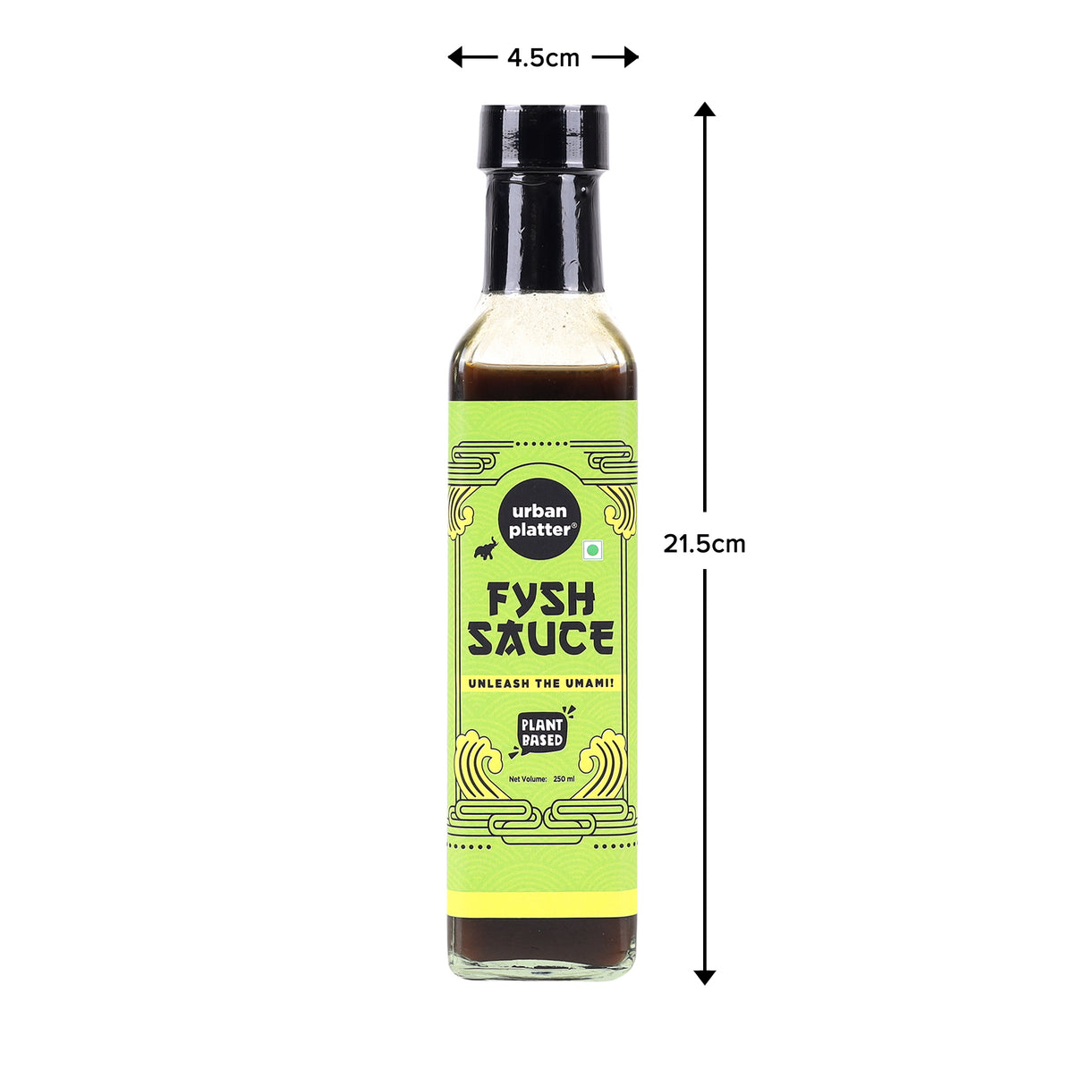 Urban Platter Fysh Sauce 250ml [ Plant Based, Rich Umami Flavour, Asian Condiment]