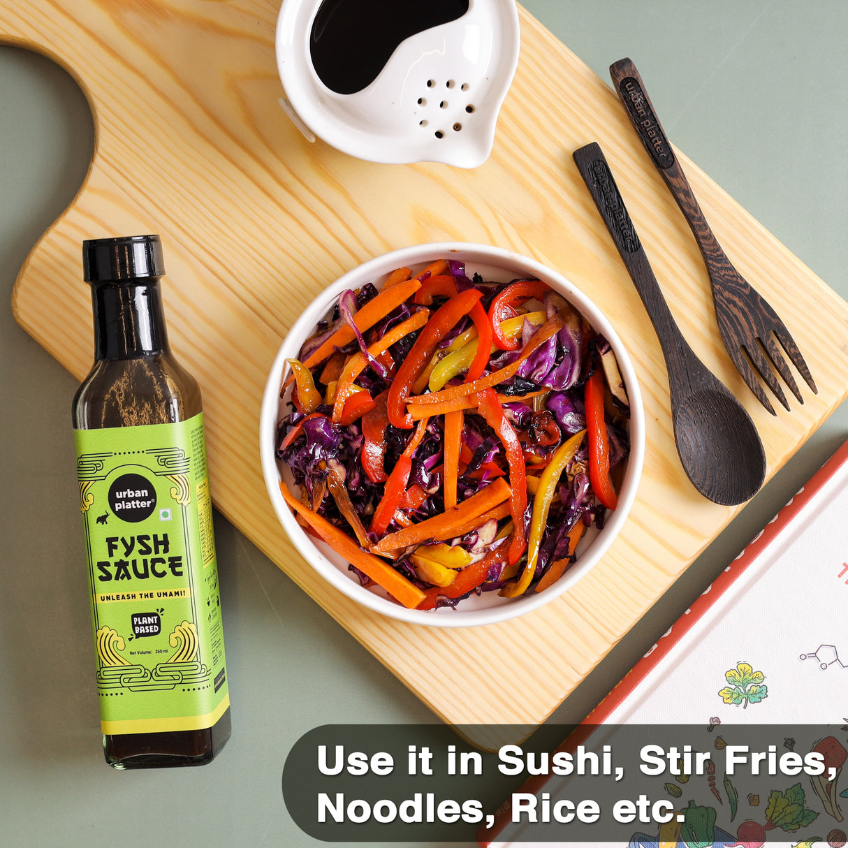 Urban Platter Fysh Sauce [ Plant Based, Rich Umami Flavour, Asian Condiment]