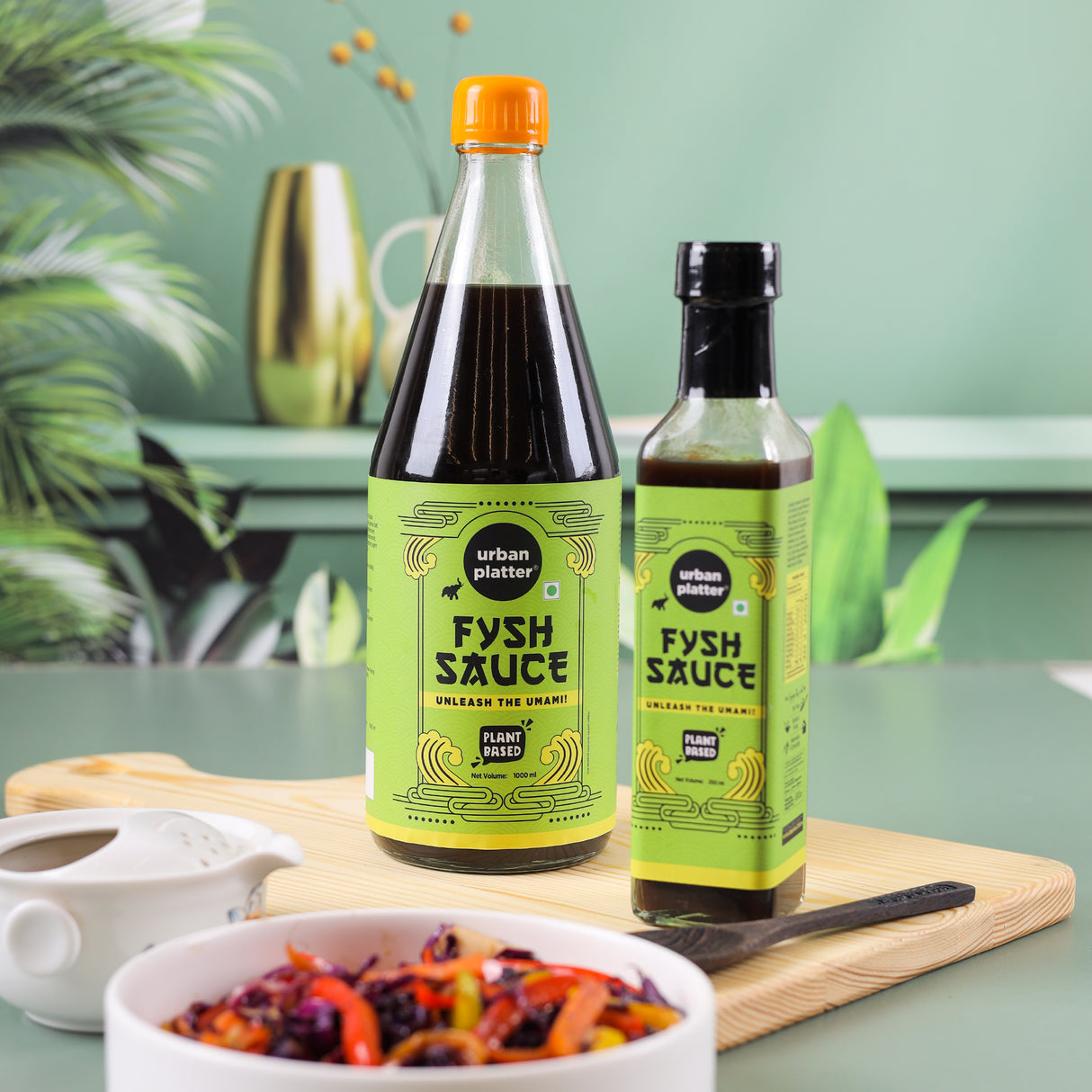 Urban Platter Fysh Sauce [ Plant Based, Rich Umami Flavour, Asian Condiment]
