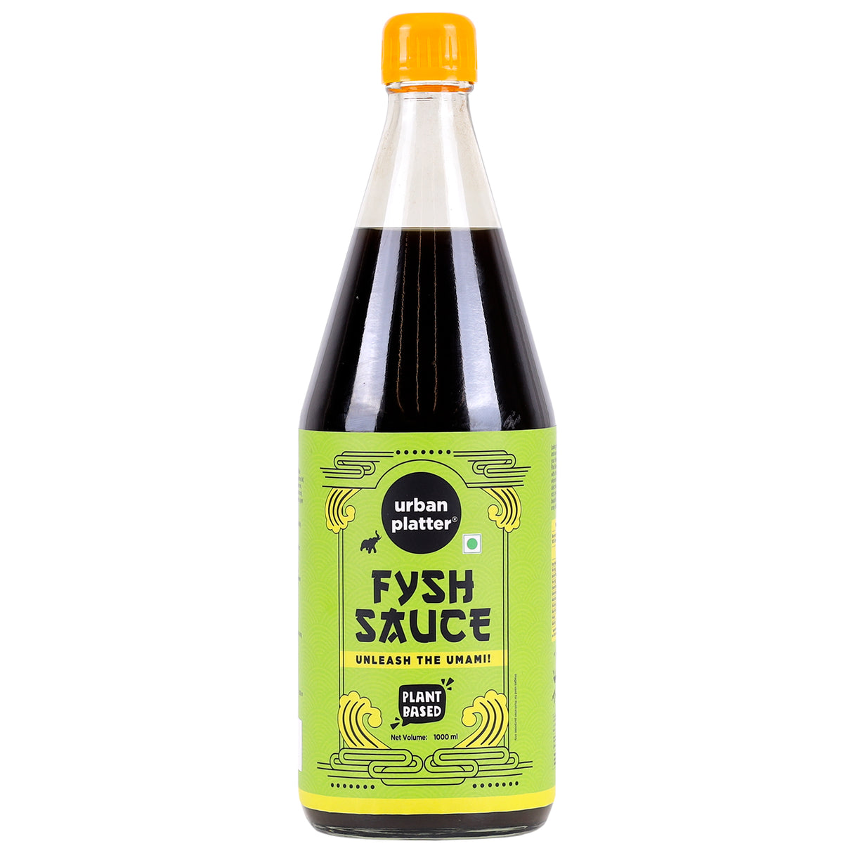 Urban Platter Fysh Sauce, 1Kg [Plant Based, Rich Umami Flavour, Asian Condiment]