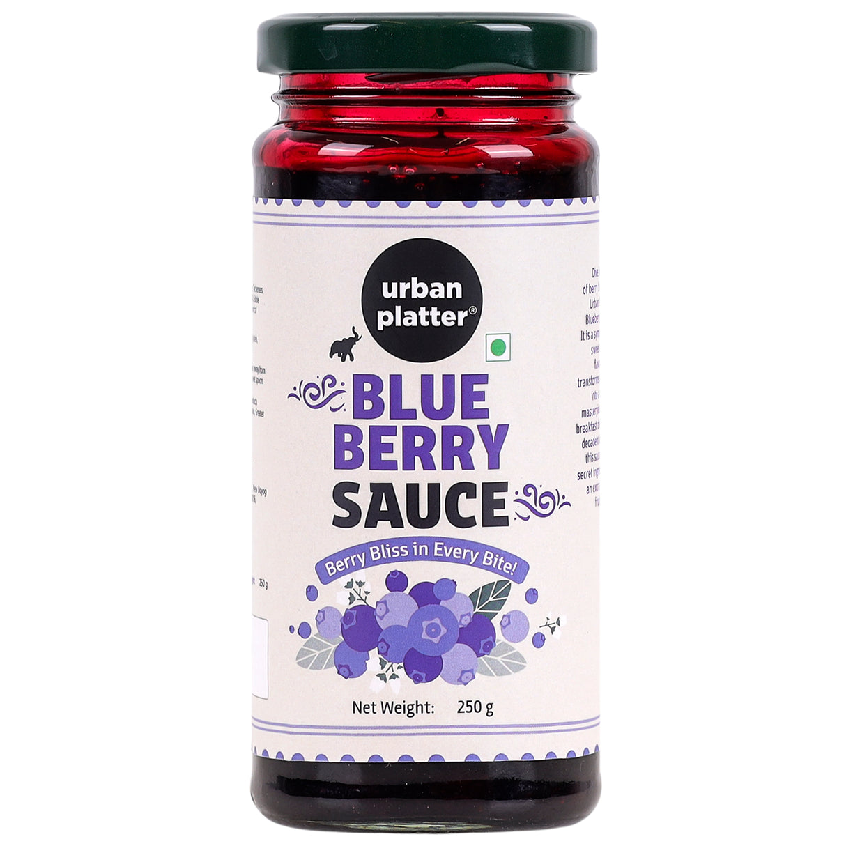 Urban Platter Blueberry Sauce, 250g