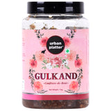 Urban Platter Natural Gulkand (Rose Petal Jam) [100% Natural | Sun Dried | Nature's Coolant | Made from Chaitri Roses]