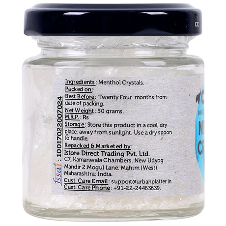 Urban Platter Menthol Crystals, 50g