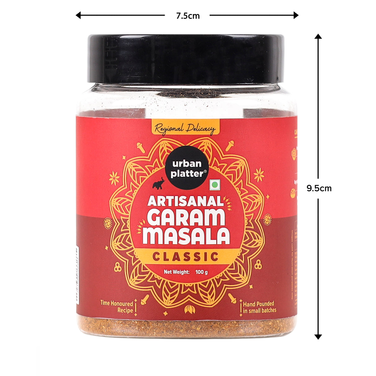 Urban Platter Artisanal Garam Masala, 100g [All Natural, Dry-Roasted & Highly Aromatic]