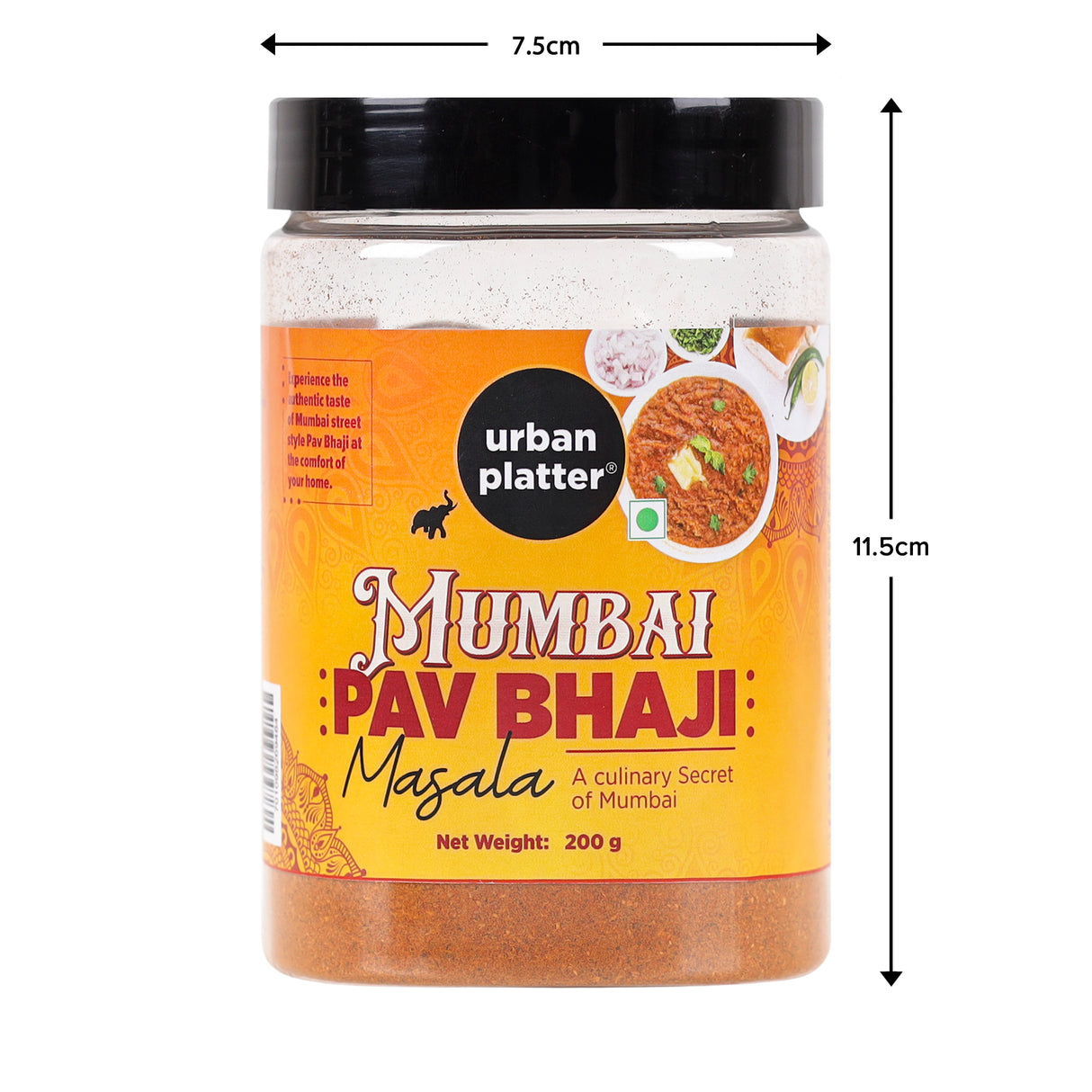 Urban Platter Bombay Pav Bhaji Masala, 200g / 7oz [Delicious & Flavourful]