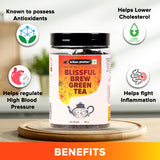 Urban Platter Blissful Brew Green Tea, 100g (Makes 20 Cups)