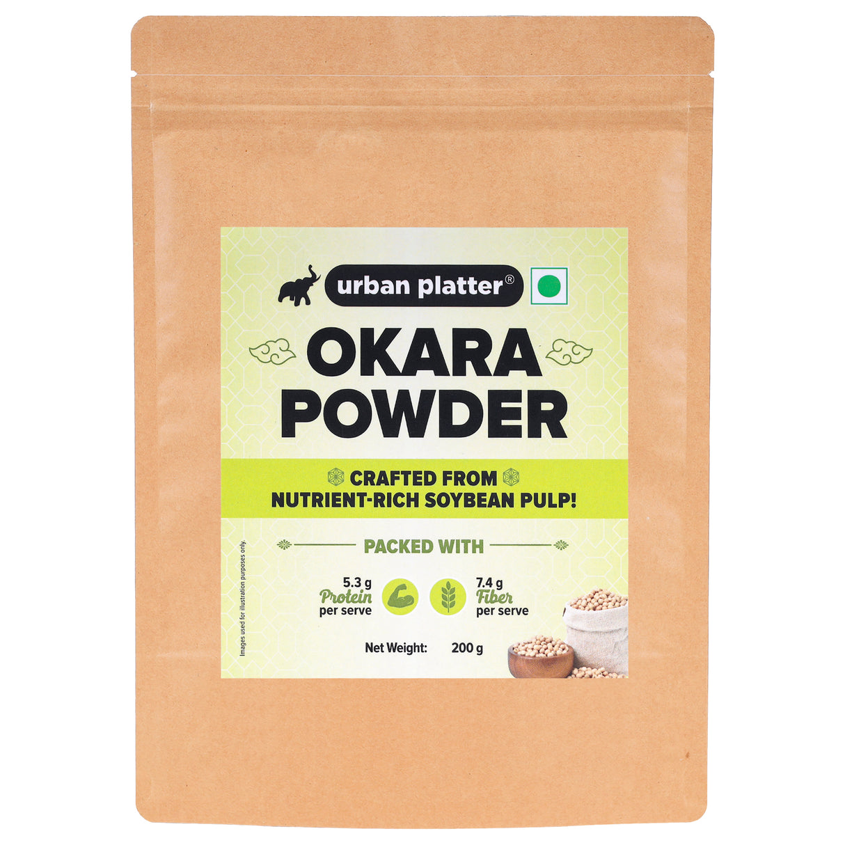 Urban Platter Okara Powder, 200g