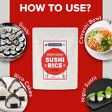 Urban Platter Short Grain Sushi Rice, 1kg (Japanese Cuisine | Sticky and Aromatic)