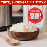 Urban Platter Short-grain Sushi Rice, 300g (Sticky, Chewy, Aromatic Asian Rice)