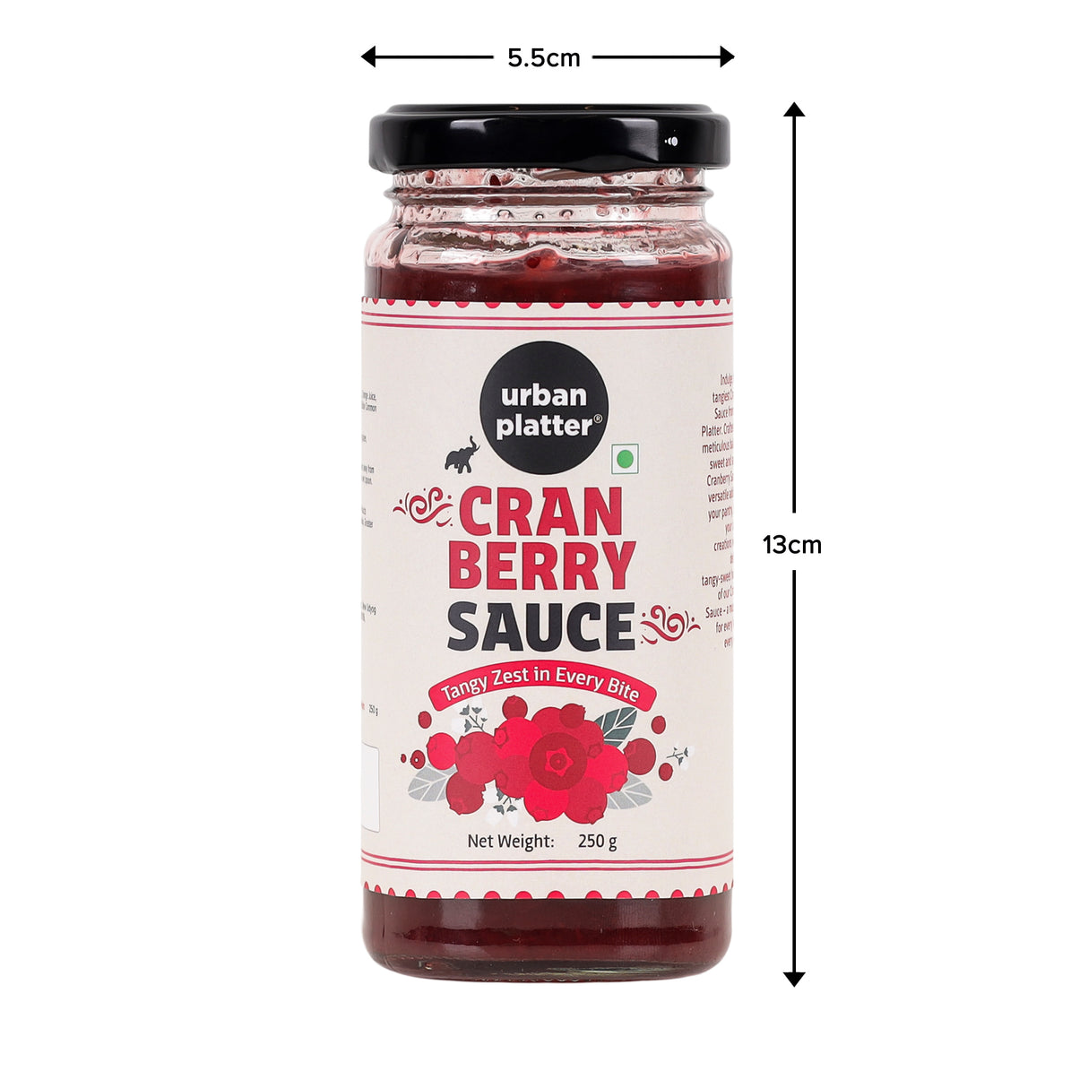 Urban Platter Cranberry Sauce, 250g