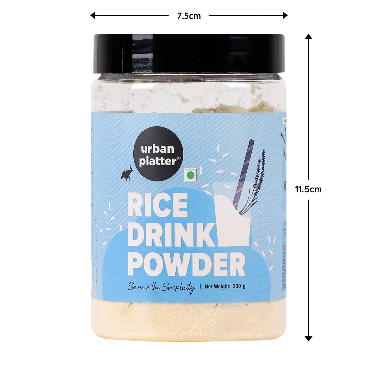 Urban Platter Rice Drink Powder, 200g / 7oz [Creamy, and Sweet Dairy-free Drink Alternative]