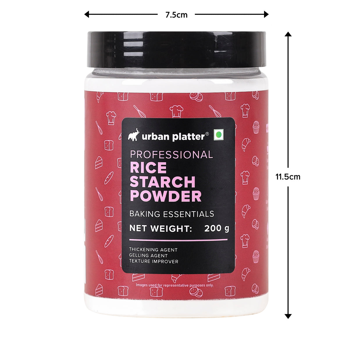 Urban Platter Rice Starch Powder, 200g