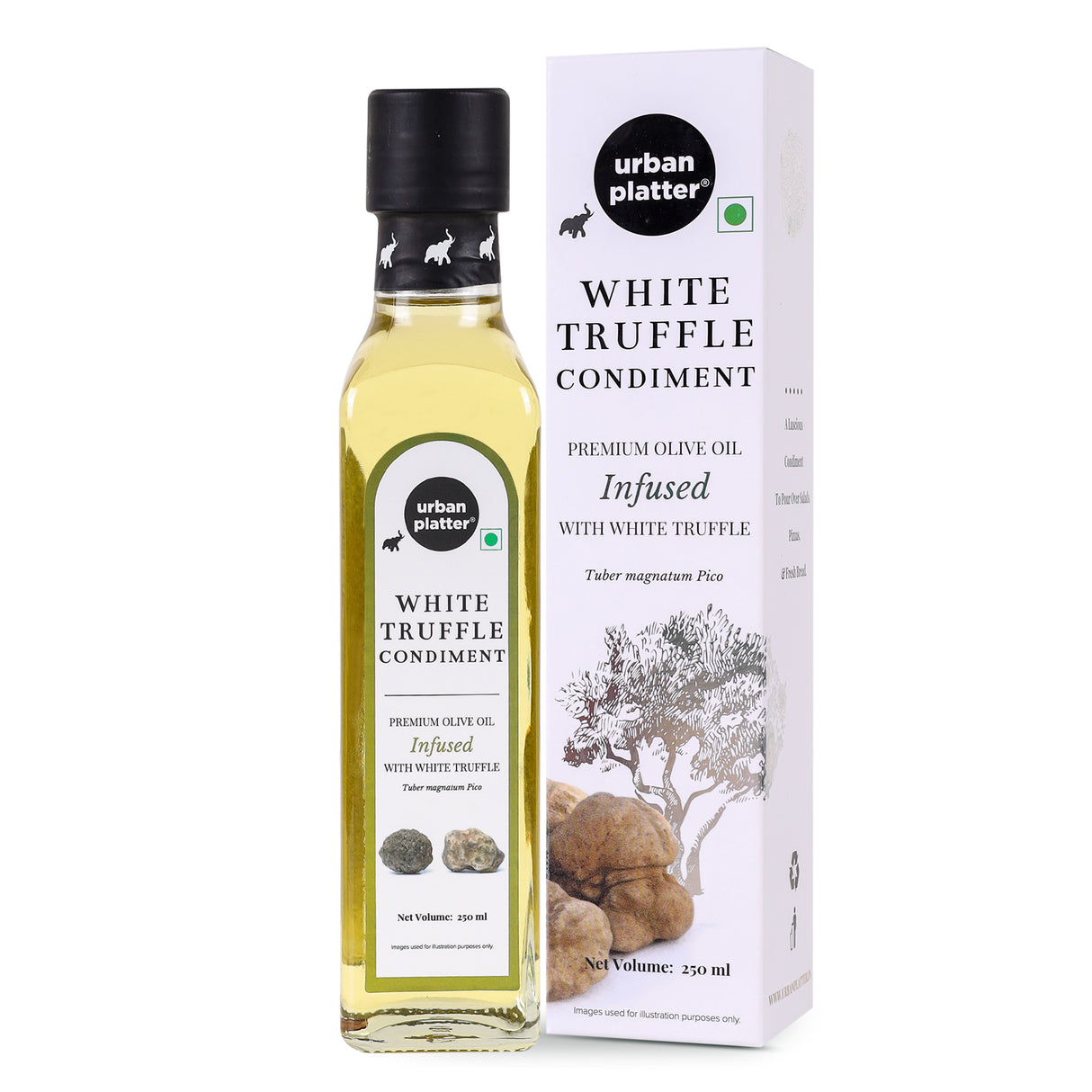 Urban Platter Italian White Truffle Condiment, 250ml (Made with Olive Oil)