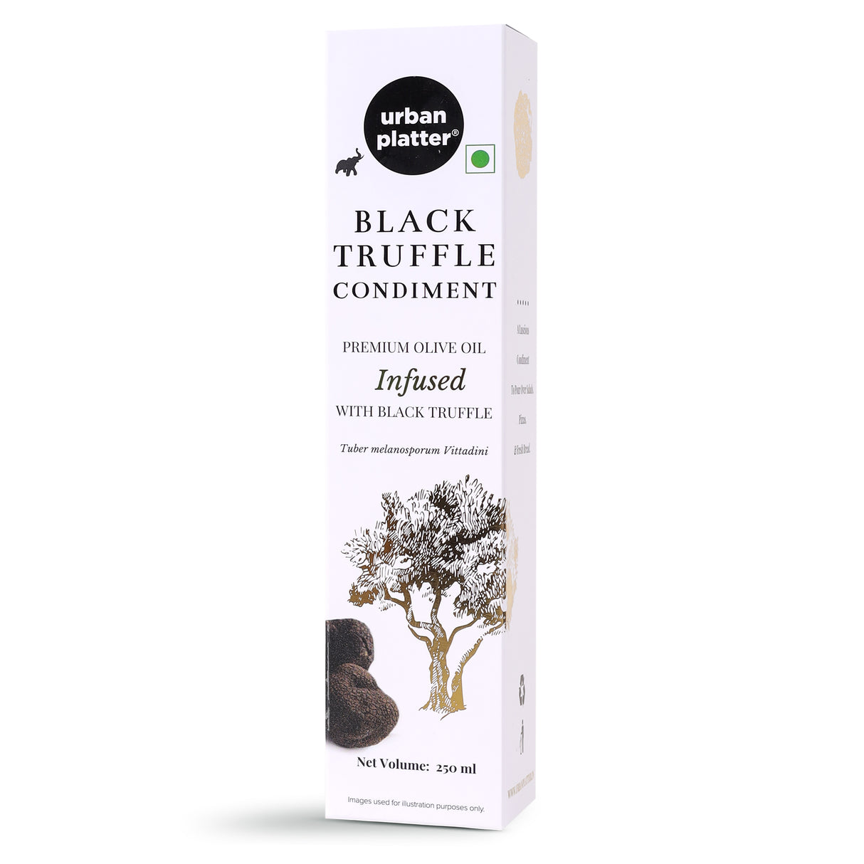 Urban Platter Italian Black Truffle Condiment, 250ml (Made with Olive Oil)