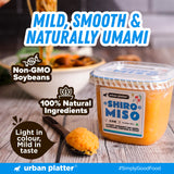 Urban Platter Shiro Miso, 500g (Light Miso Paste, Soy Based, Japanese Staple)