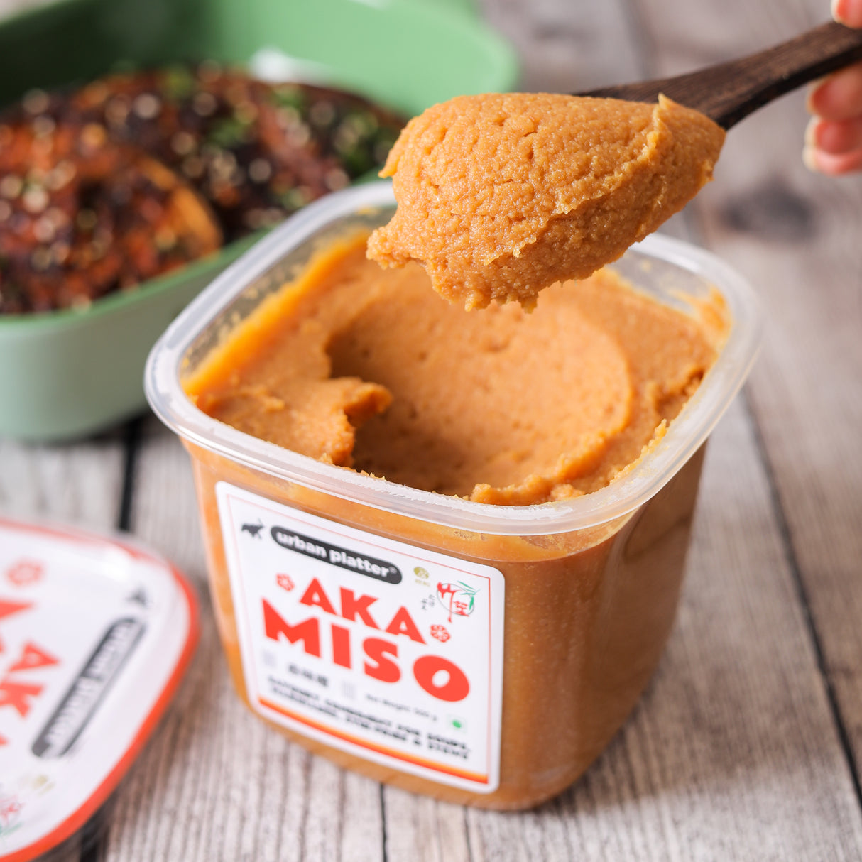 Urban Platter Aka Miso, 500g (Dark Miso | Strong Flavours | Soy Based | Japanese Staple)