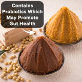 Shiro Miso Paste, 300g (Light Miso, Fermented Soybean Paste, Preservative-Free, Umami Rich)