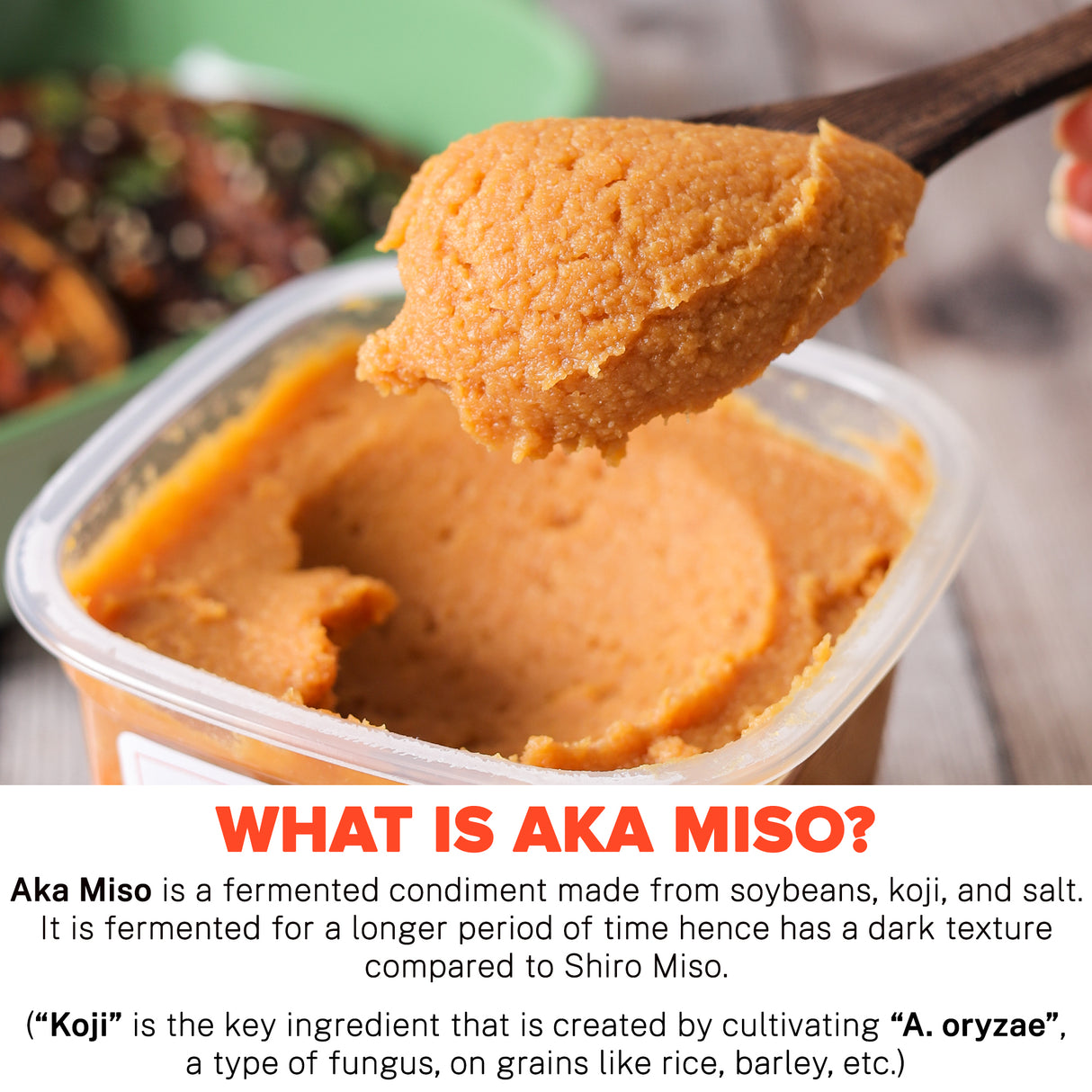 Urban Platter Aka Miso Paste, 300g Jar [Dark, Extra Matured, Soy-Based]