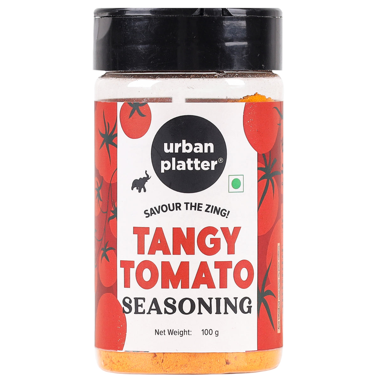 Urban Platter Tangy Tomato Seasoning, 100g (Classic Tangy Tomato Flavour | Easy to Use Shaker Jar | Multipurpose Seasoning Powder)